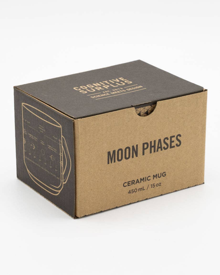 Oggetto regalo di design – Mug Phases Lunaires – produit scientifique Cognitive Surplus EU, vue 3
