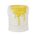 Pot de fleurs jaune 18,2 cm