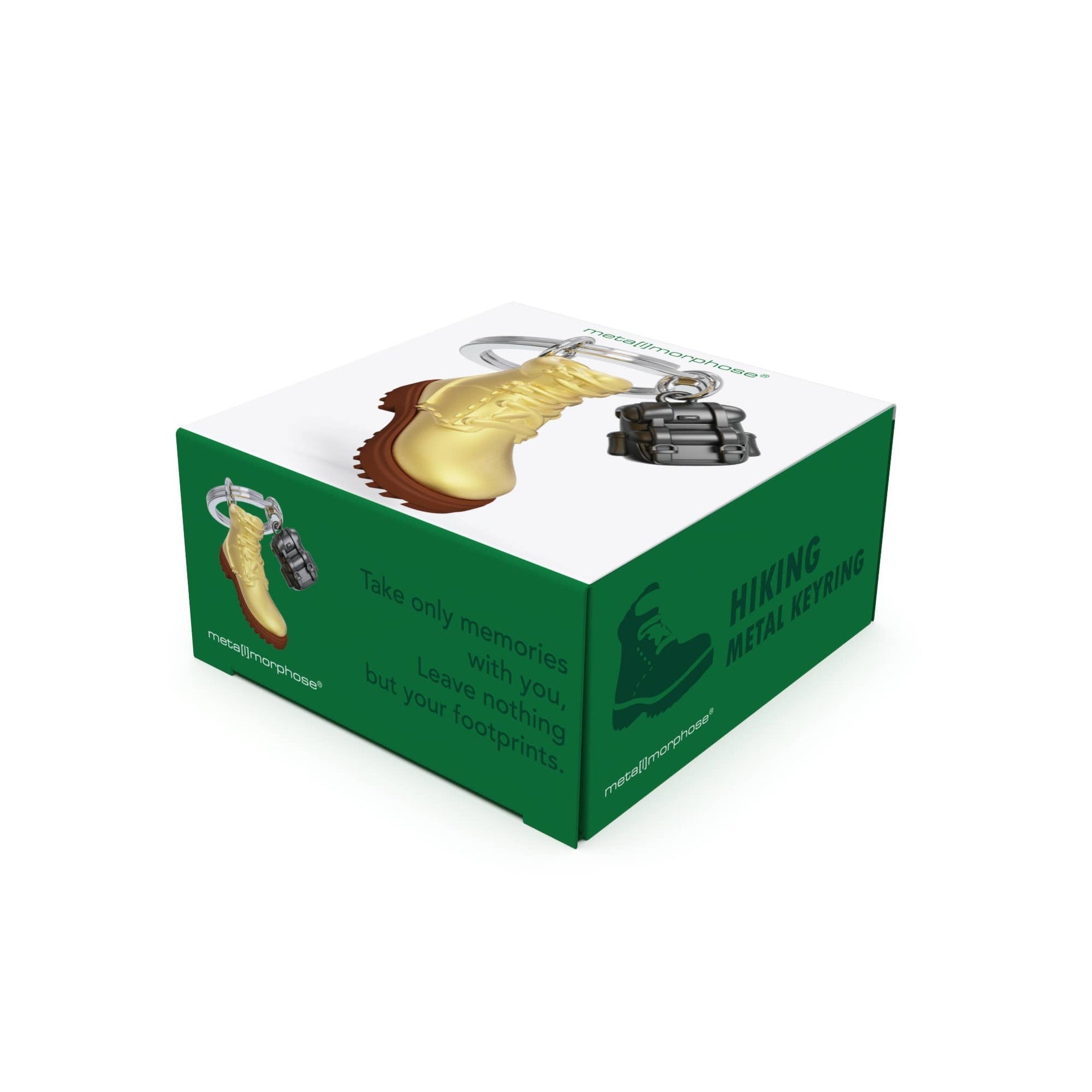 porte cles chaussure de randonnee metalmorphose