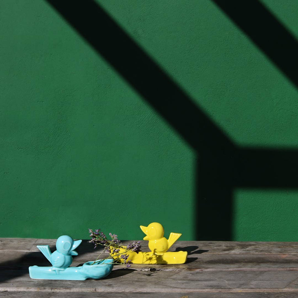 Oggetto regalo di design – Voleur de fleurs Bleu – Jasmin Djerzic – Bleu – vue 20