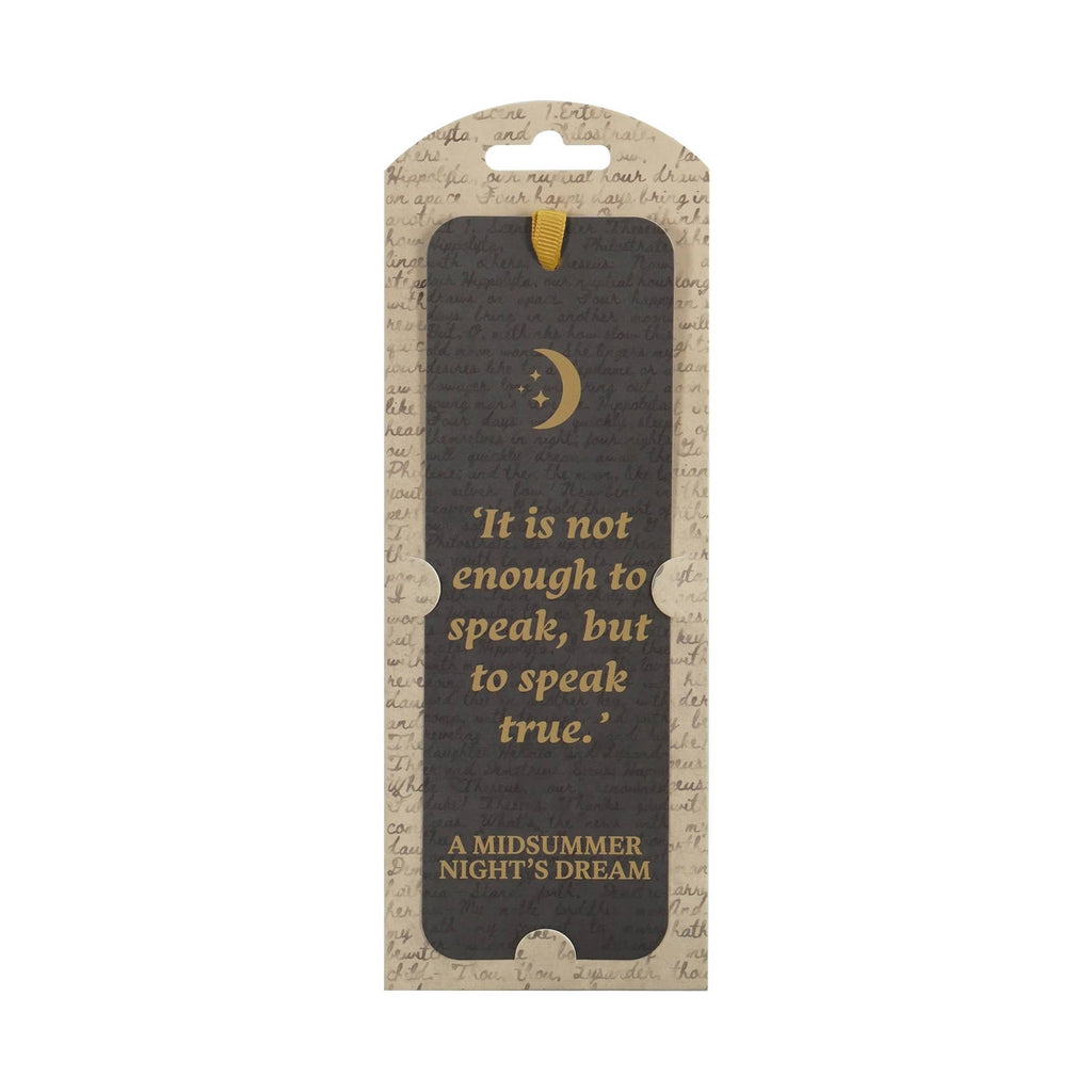 Shakespeare Paper Bookmark - A Midsummer Night's Dream