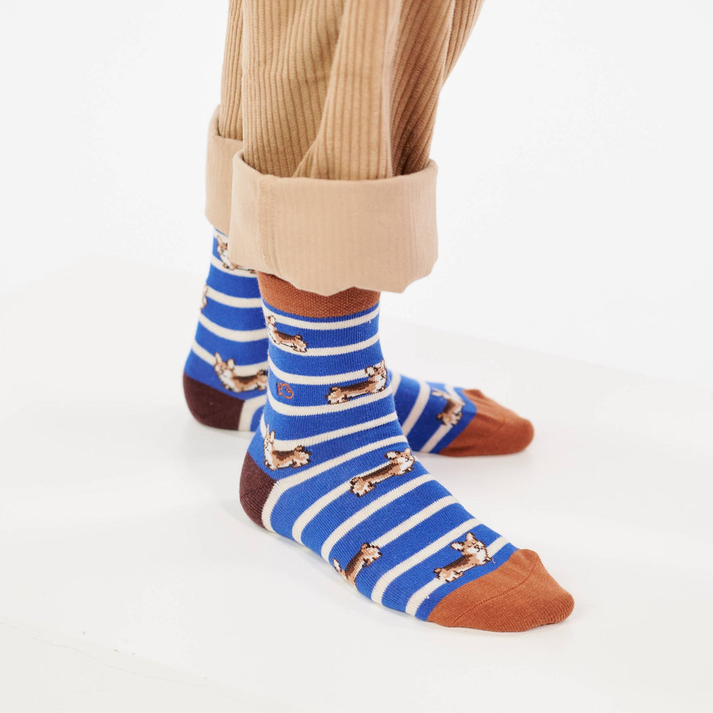 Chaussettes Enfant animaux - Corgi
