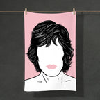 Oggetto regalo di design – torchon rolling stones mick jagger 