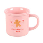 Tasse de Noël Pain d’épices Rose | Design e regali originali