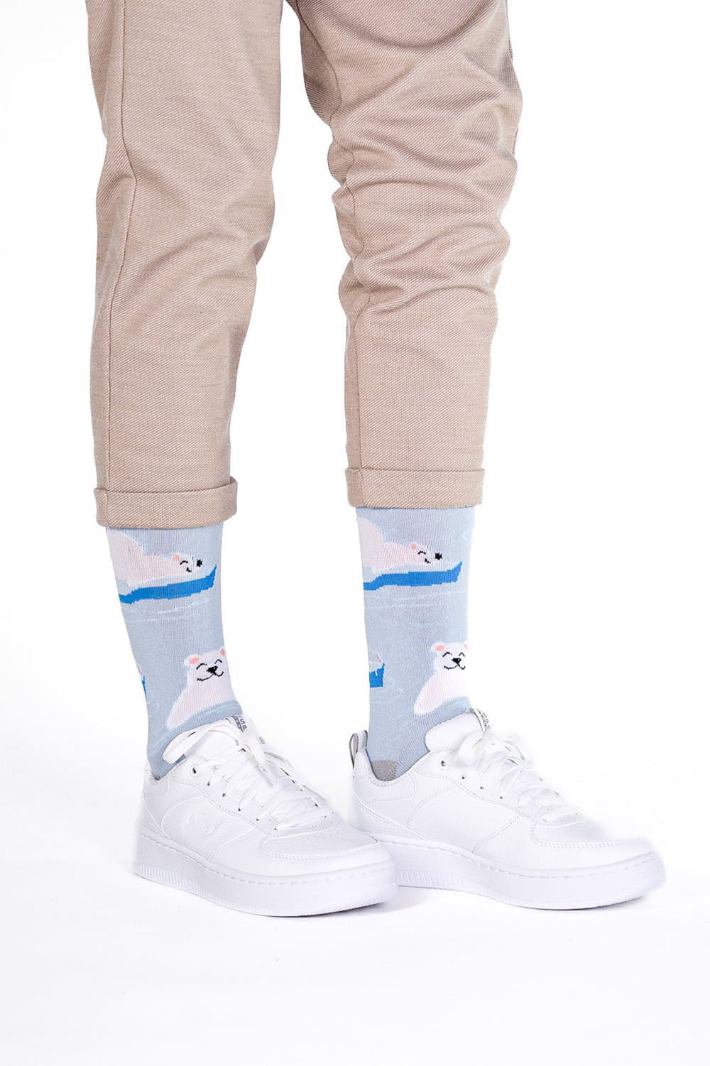 Chaussettes Ours Blancs | Objetos de diseño y regalos originales