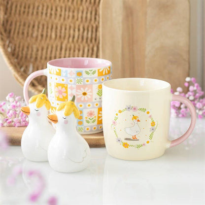 Mug Canard Floral