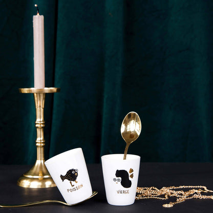 Tasse en porcelaine Signes du zodiaque