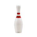 Moulin à épices « Bowling » en hêtre laqué blanc