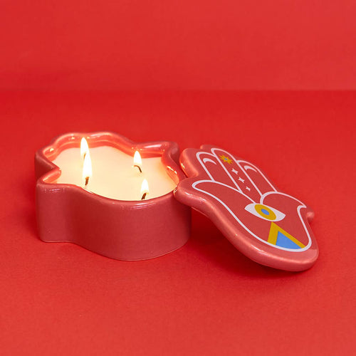 Lucky Hand Red Candle