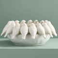 Coupe M. Petit oiseau, Blanc