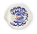 Plat poisson AMOR Pied de Poule – vue principale