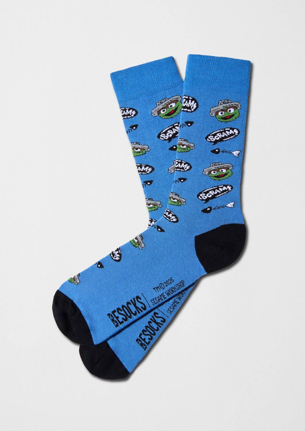 Chaussettes BeSesameStreet Grouch – Besocks
