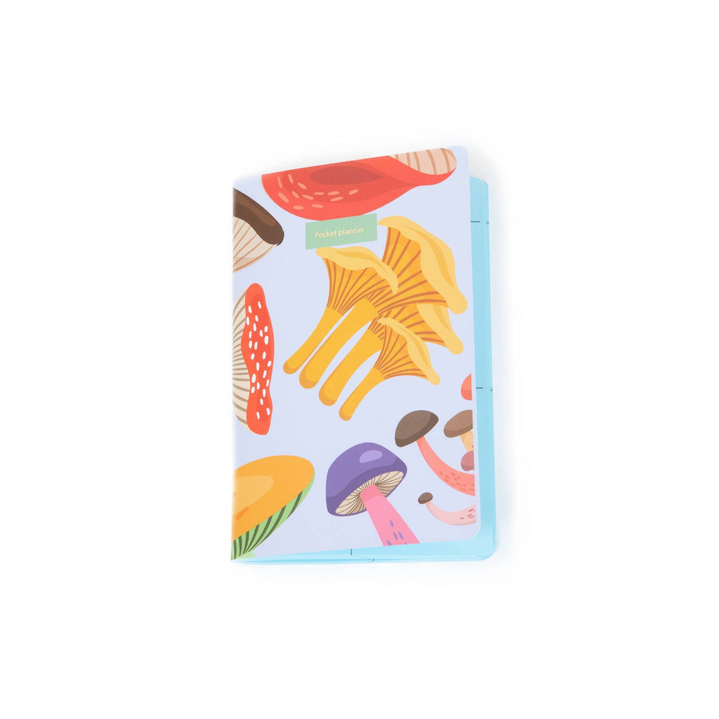 Champignons Bleu Clair A6 Planner Helio Ferretti Vue 2