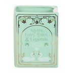 Vase en Forme de Livre – Vert