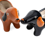 Vase Teckel Noir Helio Ferretti Vue 3