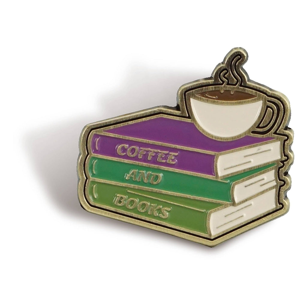 Pulteney Press Pin - Coffee & Books