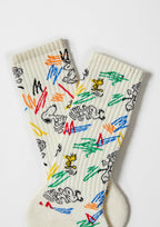 Chaussettes de sport BeSnoopy Paint