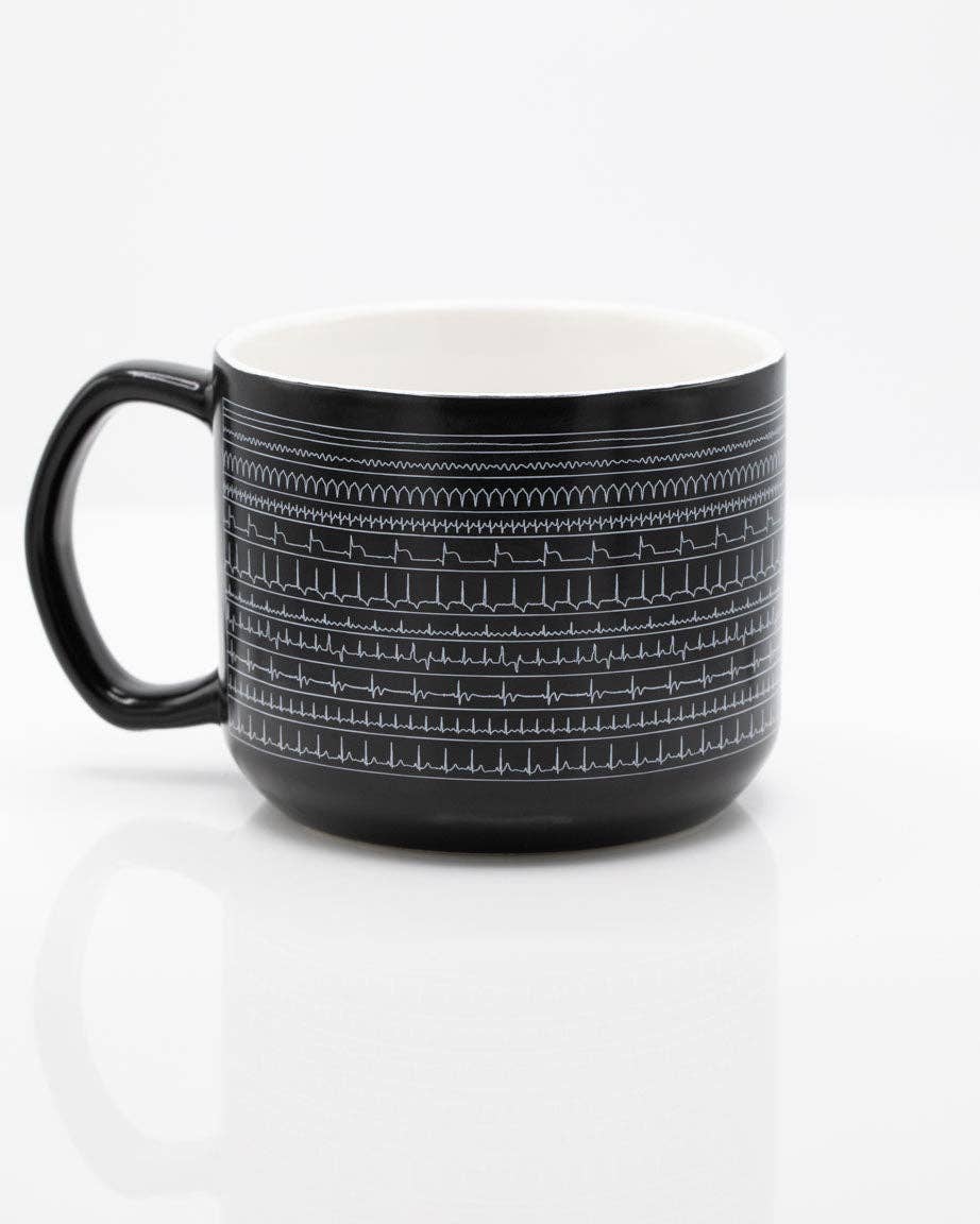 Oggetto regalo di design – Mug Heartbeat – produit scientifique Cognitive Surplus EU, vue 2