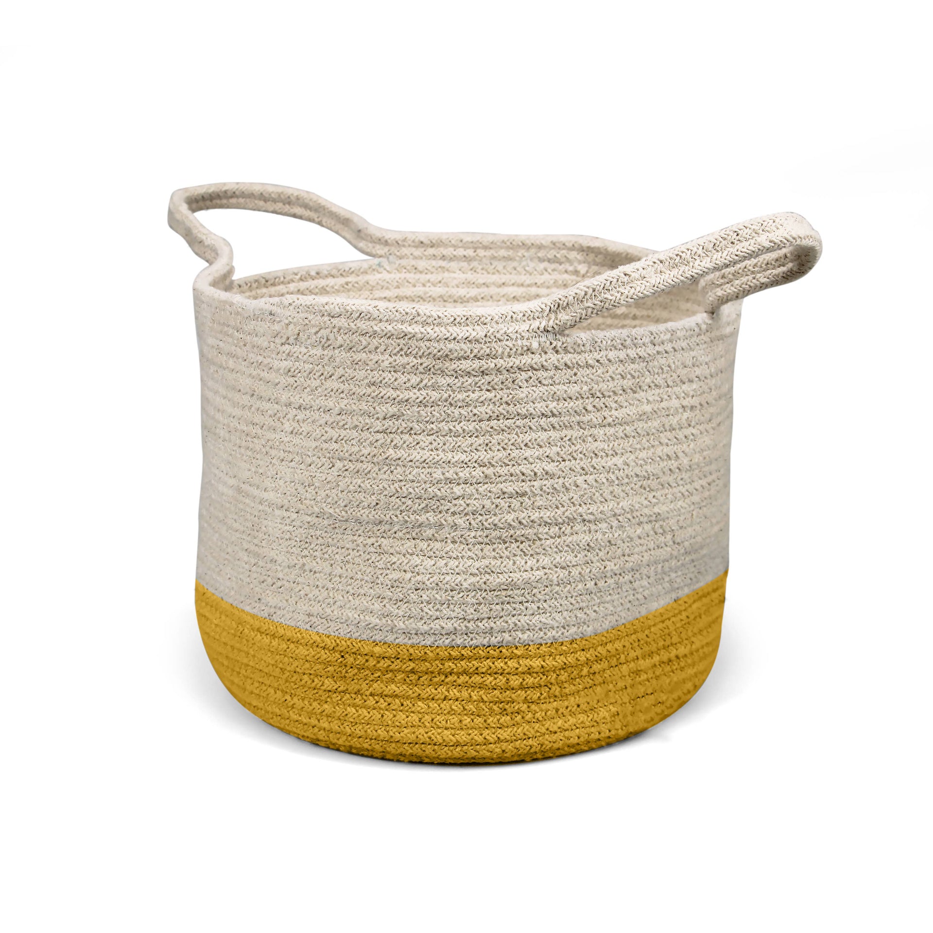 Yellow basket - 23 cm