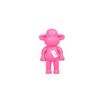 Ornement - Figurine Singe 'La Légende' - Résine de poly - Rose - 20,5x13,5x35cm | Designproducten en originele cadeaus