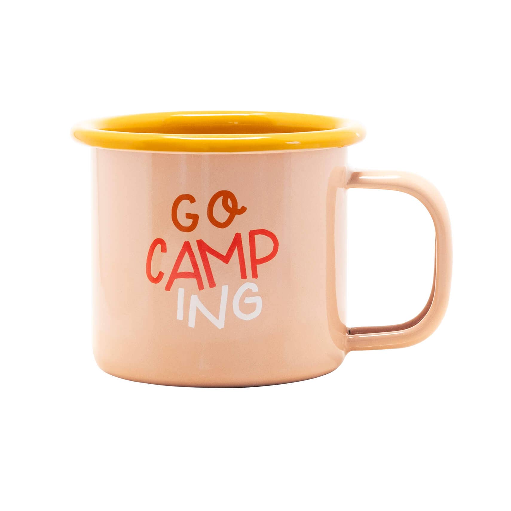 Petite Tasse en émail “Go Camping” | Design e regali originali