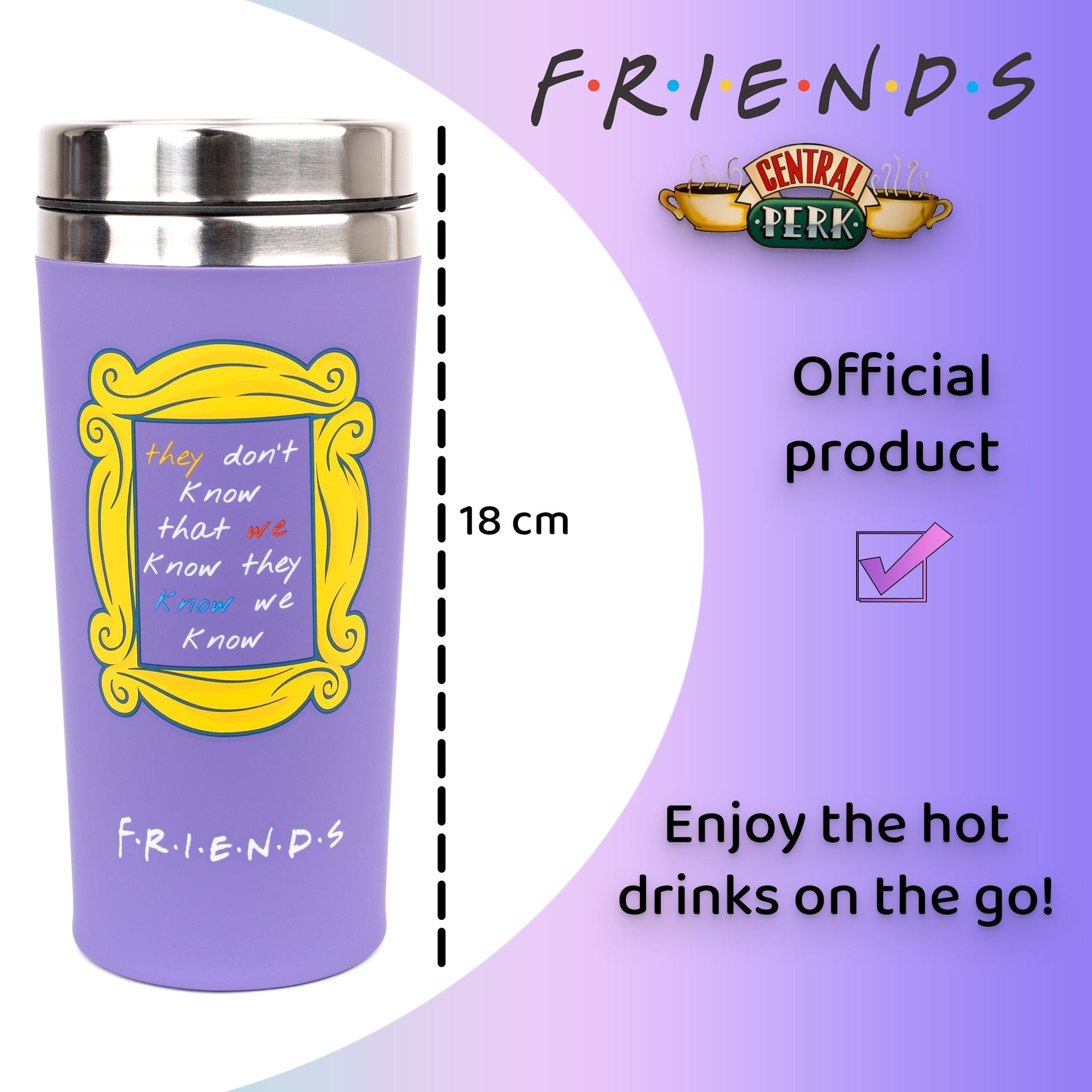 Mug – Friends Travel – violet