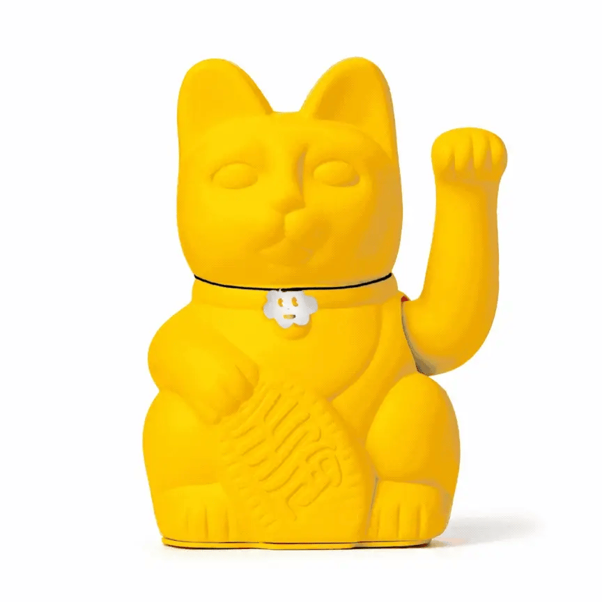Chat Chanceux Noir