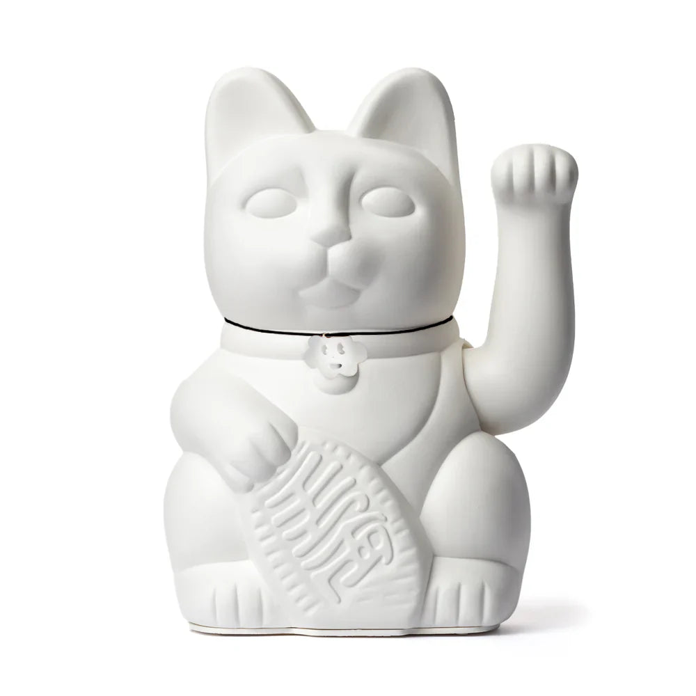Chat Chanceux Blanc