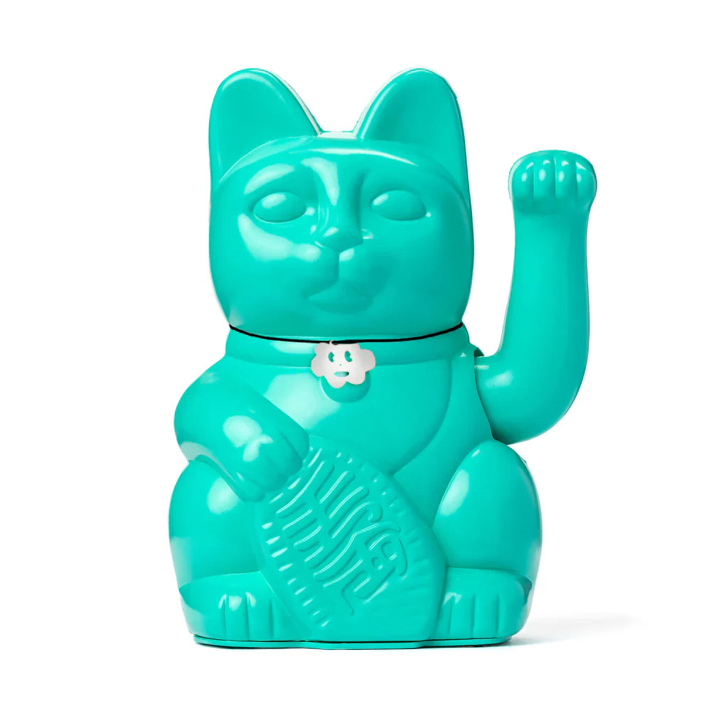 Aquamarinblaue Katze