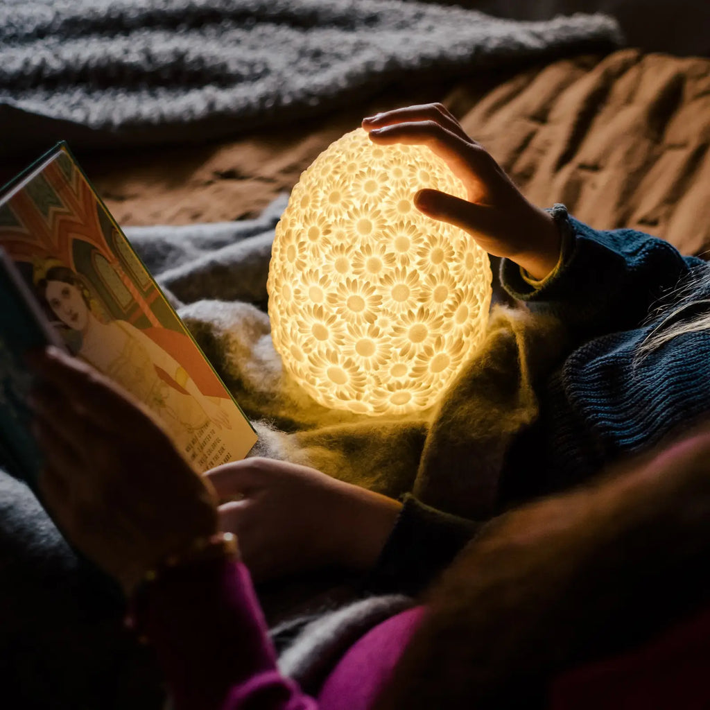 Lampada a uovo a margherita "La lampada a margherita"