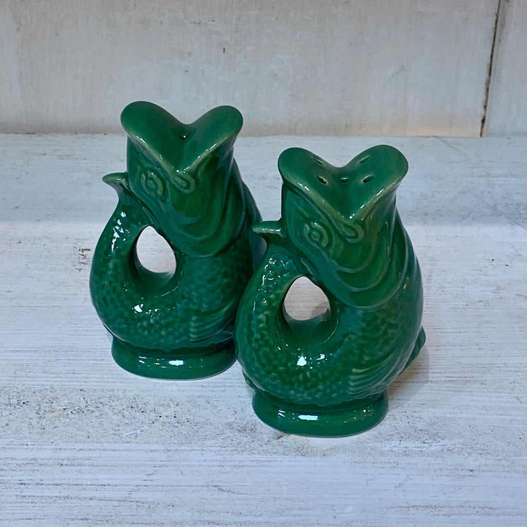 Salière et poivrière Poissons « Gluggle Pots » - Vert – vue 4