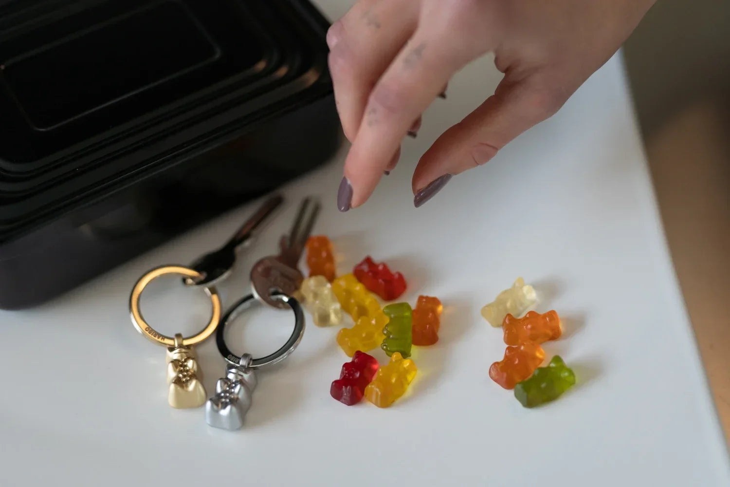 Porte-clés – HARIBO GOLDBÄR GOLD