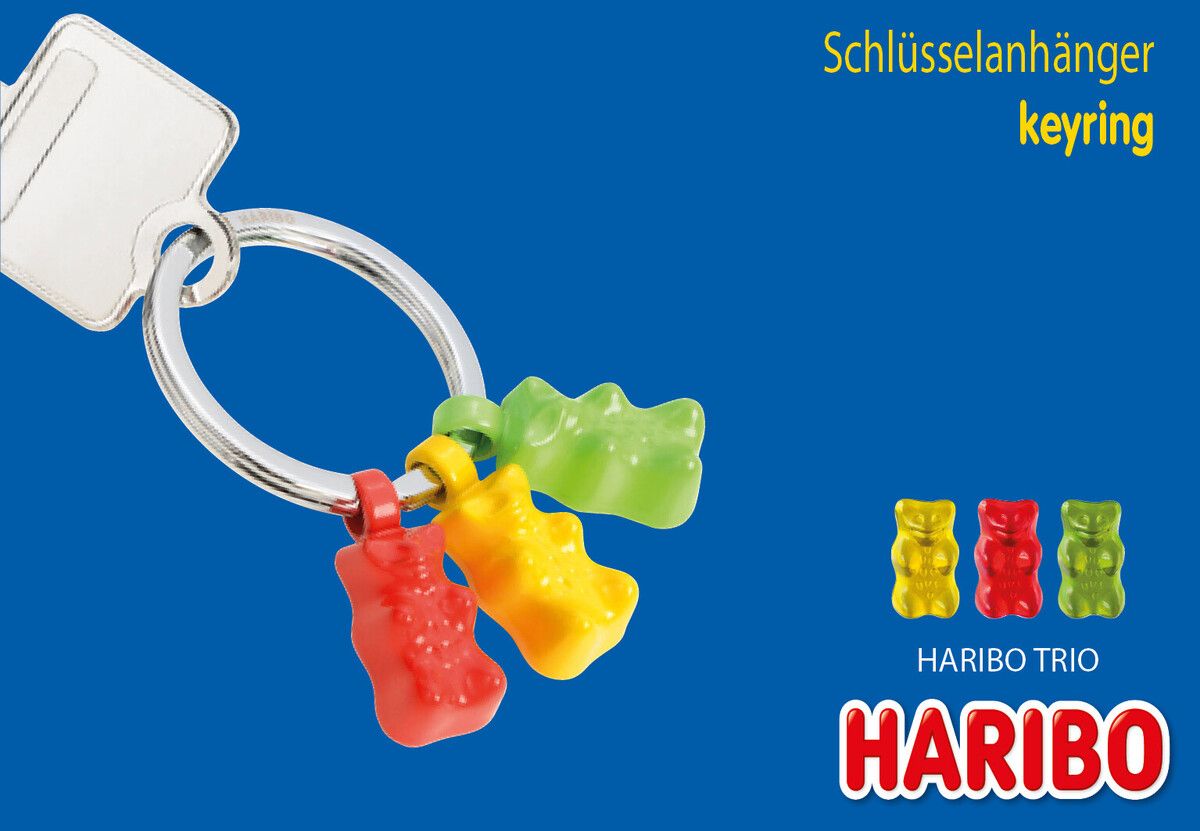Designcadeau – porte cles oursons haribo troika 