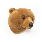 Décoration Murale Peluche Oliver le Ours Brun - Wild & Soft