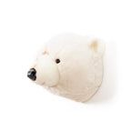 Décoration Murale Peluche Basile le Ours Polaire - Wild & Soft