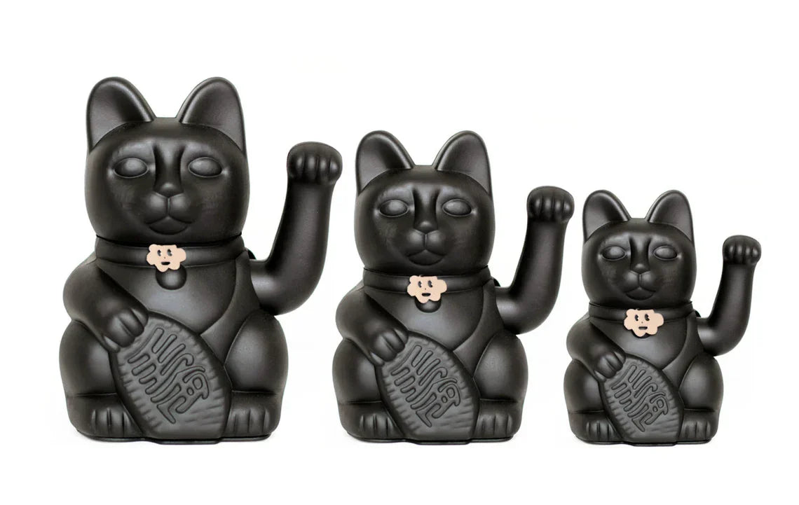 Designcadeau – Chat Chanceux Noir - le Chat Chanceux