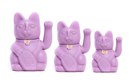 Chat Chanceux Mauve - le Chat Chanceux