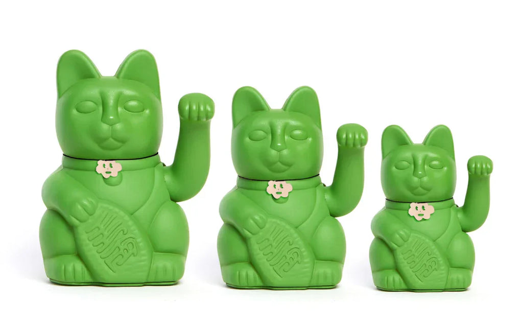 Oggetto regalo di design – chat chanceux vert hiulk diminuto cielo 