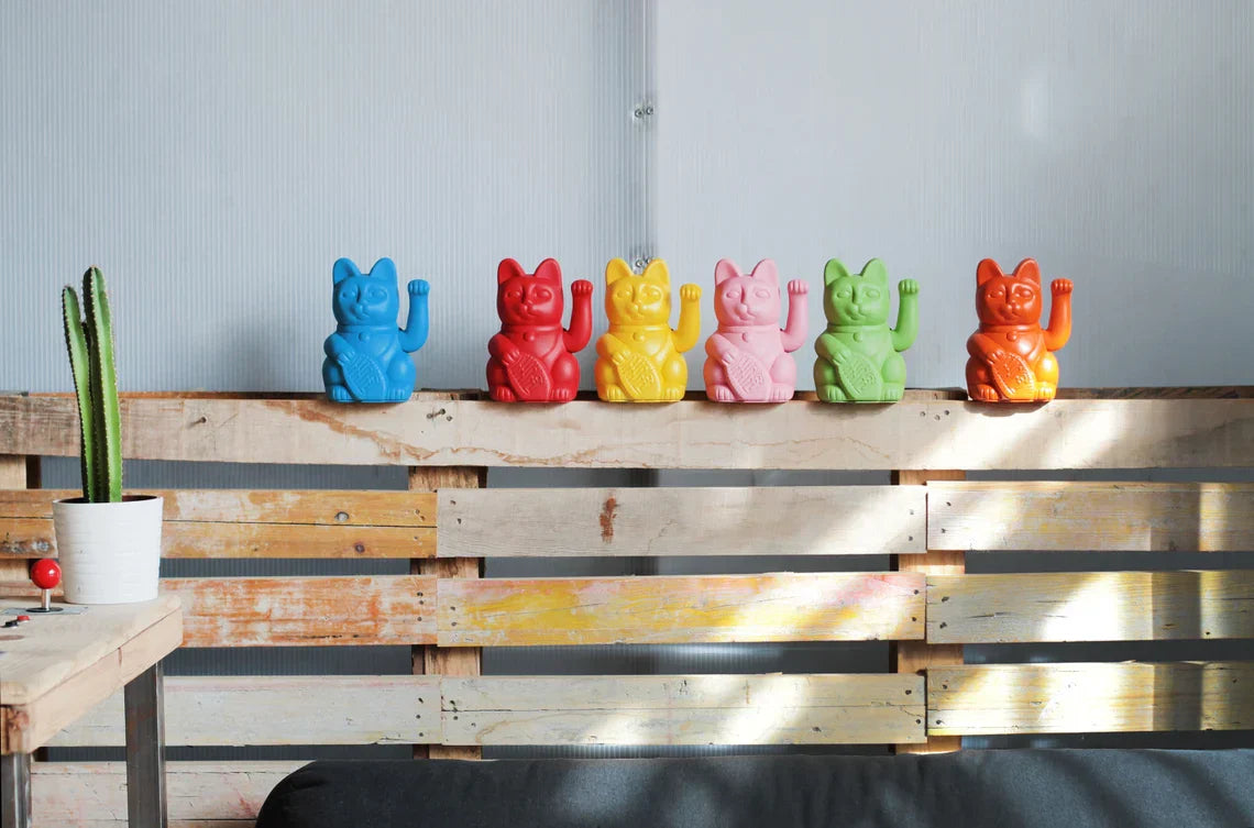 Designcadeau – chat chanceux rouge diminuto cielo 