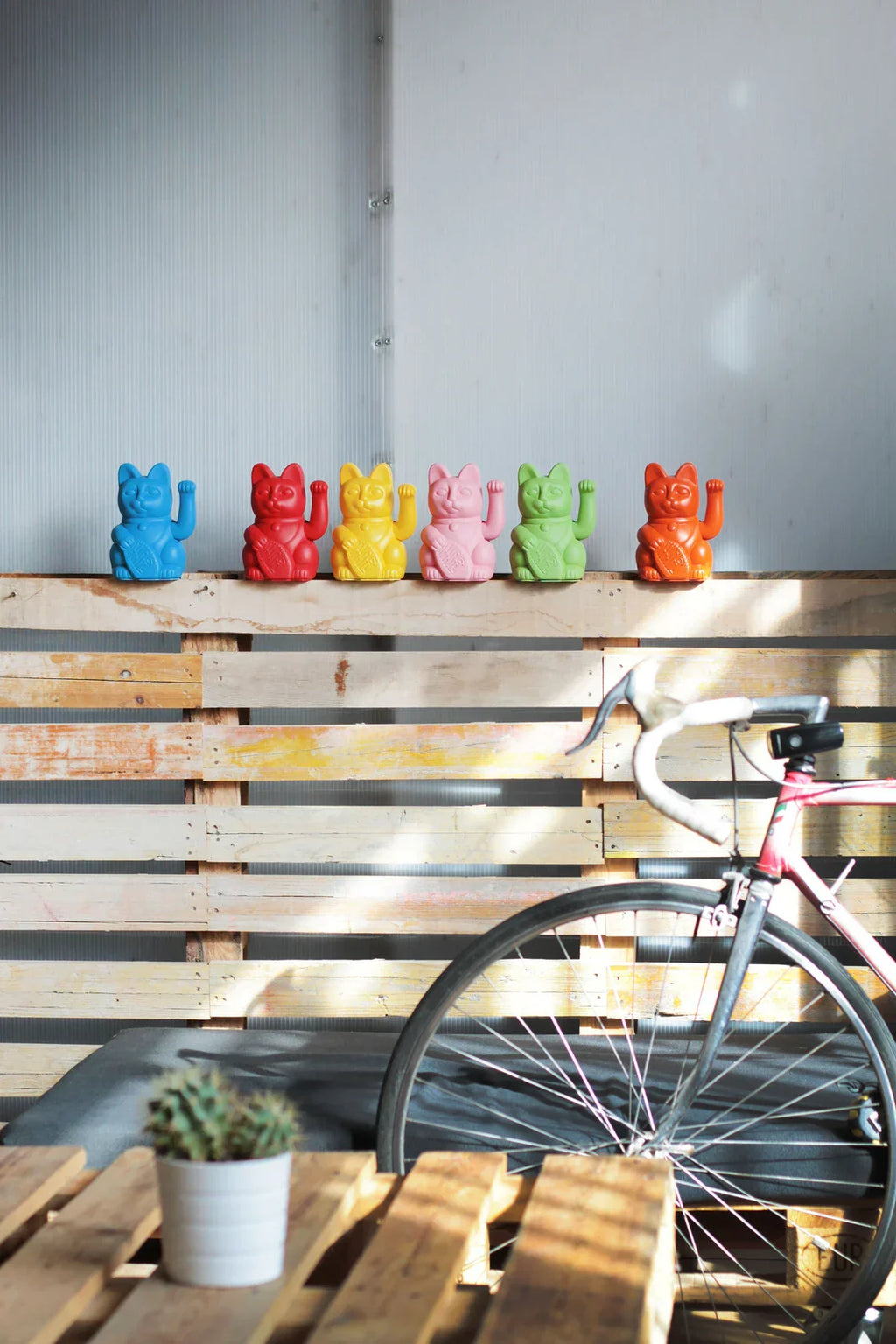 Oggetto regalo di design – chat chanceux bleu ciel diminuto cielo 