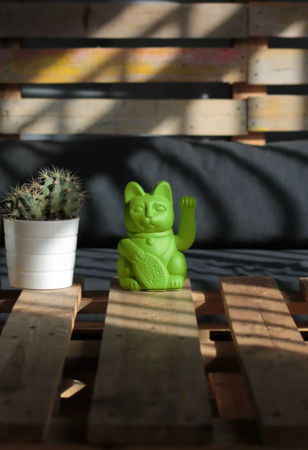 Oggetto regalo di design – chat chanceux vert hiulk diminuto cielo 