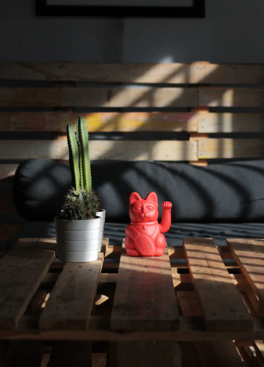 Designcadeau – chat chanceux rouge diminuto cielo 