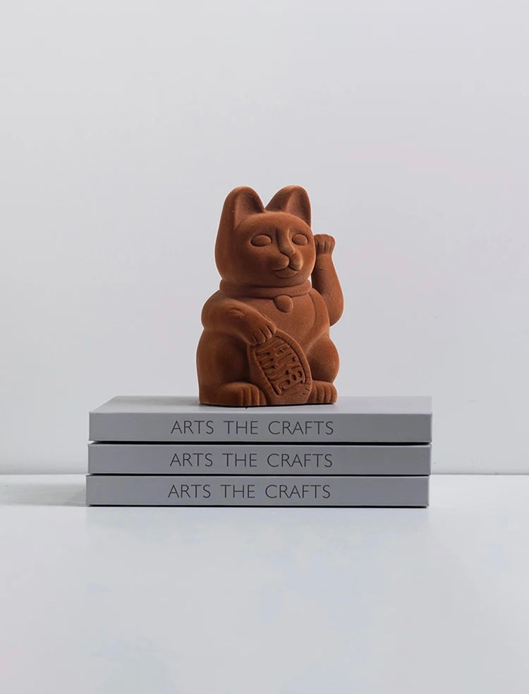 Design-lahja – chat chanceux cafe velours lcc 52925516