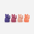 Oggetto regalo di design – chat chanceux violet donkey 