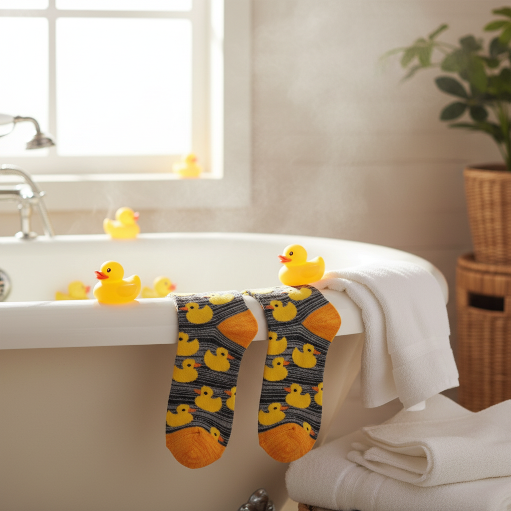Chaussettes Canards Jaunes