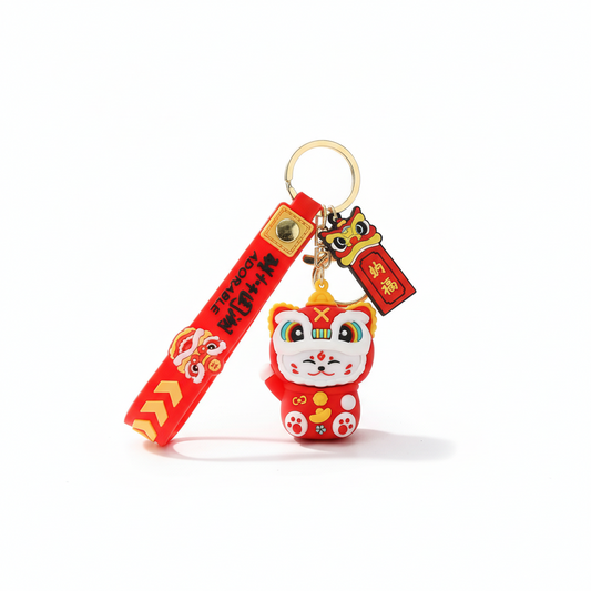 Lucky Cat Keychain