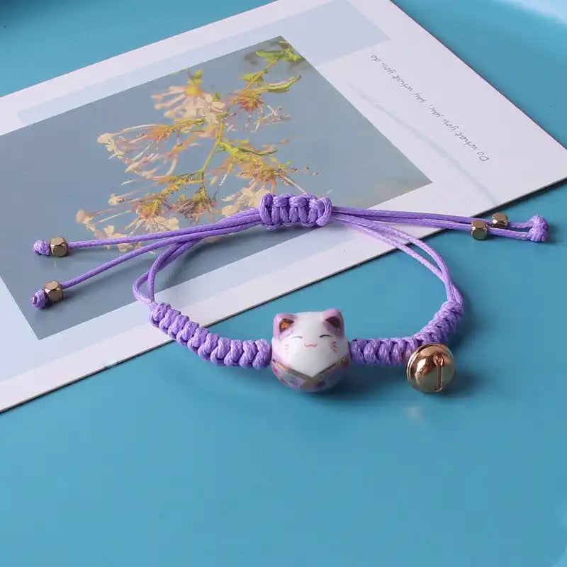 Oggetto regalo di design – bracelet chat chanceux 