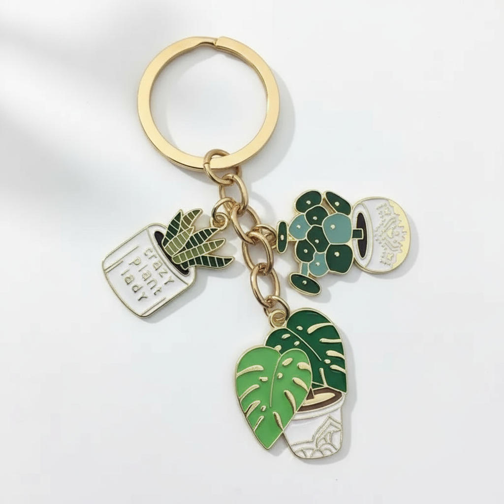 Porte-clés Plantes Succulentes | Design-lahjat ja sisustustuotteet