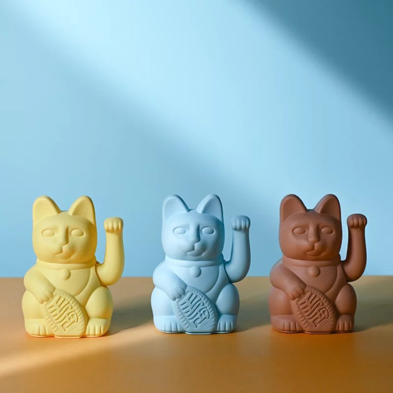 Oggetto regalo di design – Chat Chanceux Jaune - le Chat Chanceux