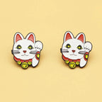 Design-lahja – pins chat chanceux tete lcc 
